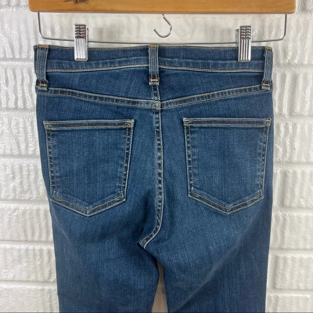 Veronica Beard | Kate 10” Patch Skinny Jean Raw Hem 24 - Picture 6 of 8